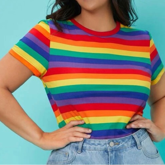 Rainbow tshirt 4X - Picture 2 of 2